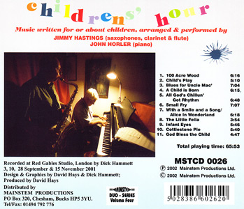Children's Hour cd back